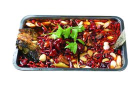 牛腩粉美食食材海报素材