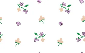 小碎花数码印