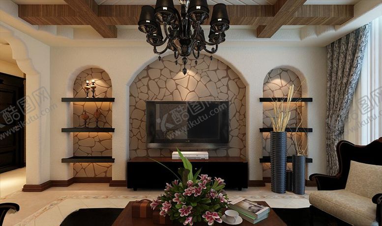 编号：36038609170513009739【酷图网】源文件下载-美式文化石鹅卵石水波纹