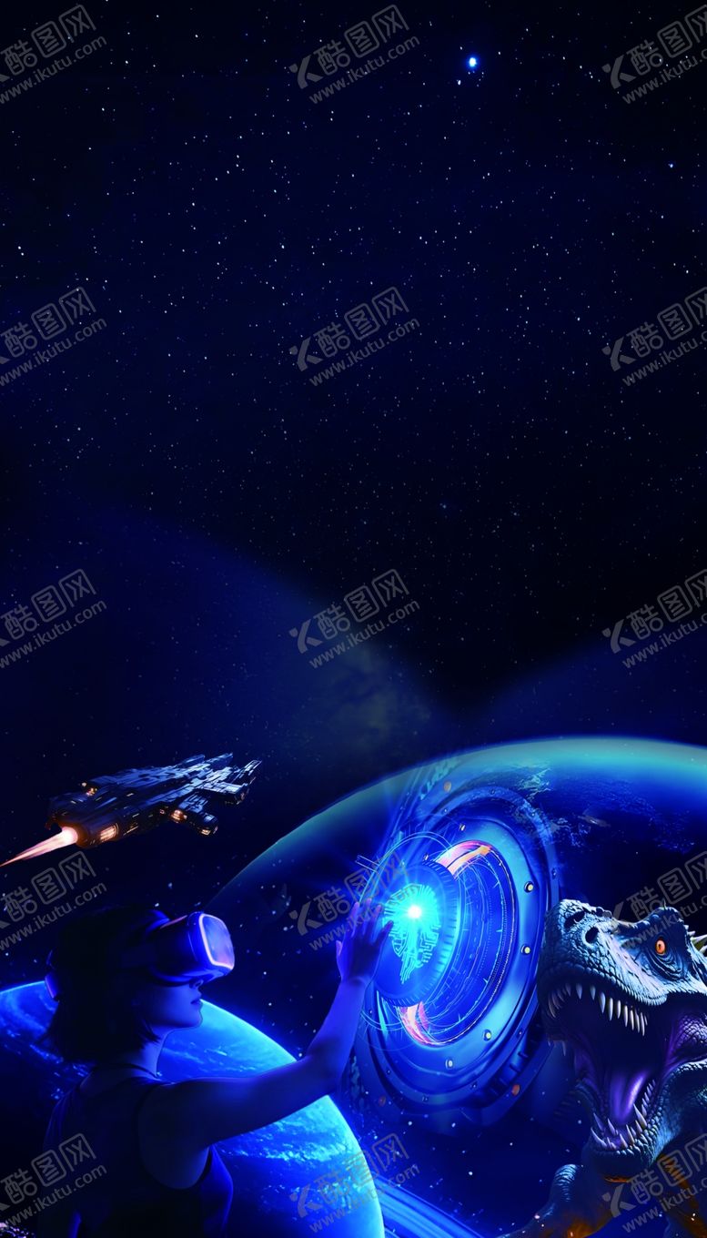 编号：98135604012010372997【酷图网】源文件下载-AI科技背景