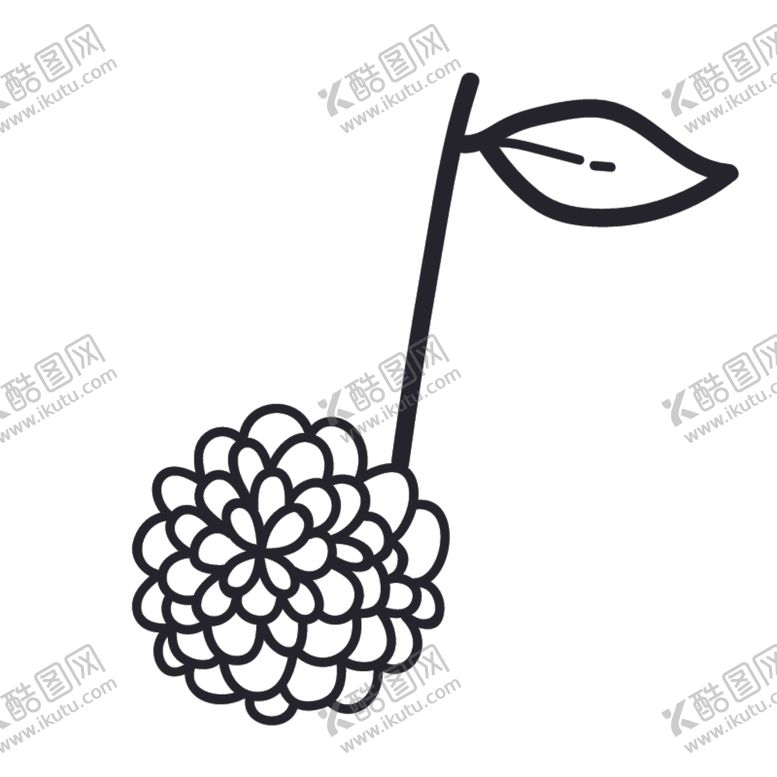 编号：13620307010237133651【酷图网】源文件下载-黑白手绘素材