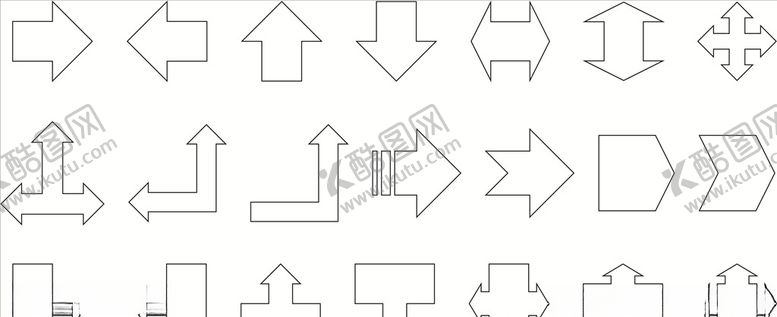 编号：67786109140051029614【酷图网】源文件下载-各类箭头形状