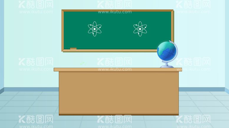 编号：13383610162239038683【酷图网】源文件下载-卡通教室背景