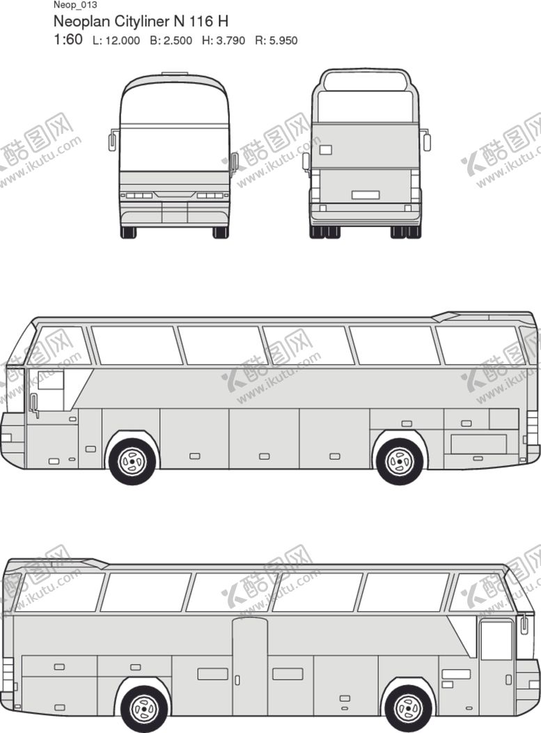 编号：48762810050637589882【酷图网】源文件下载-手绘客运汽车