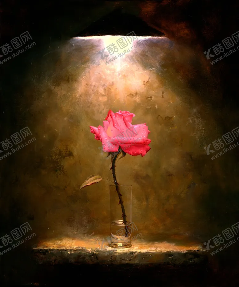 编号：72118501201852311770【酷图网】源文件下载-花卉油画