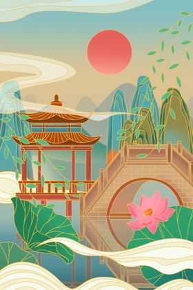 国潮风景