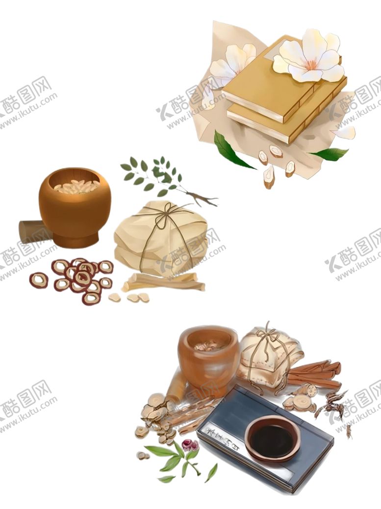 编号：31756401260001264854【酷图网】源文件下载-中药图片
