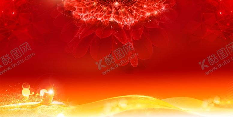 编号：61104109170502483381【酷图网】源文件下载-红色背景