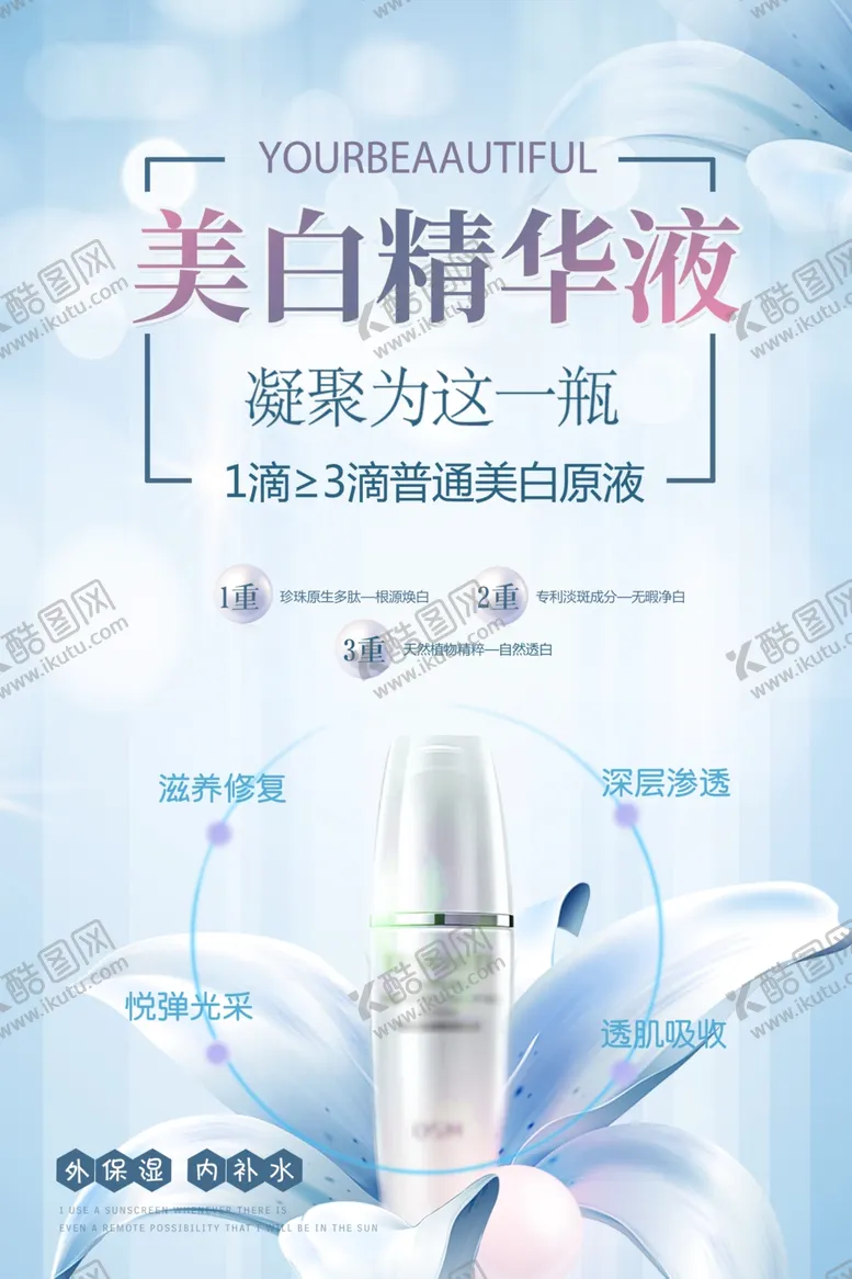 编号：13174202231222398646【酷图网】源文件下载-护肤品海报