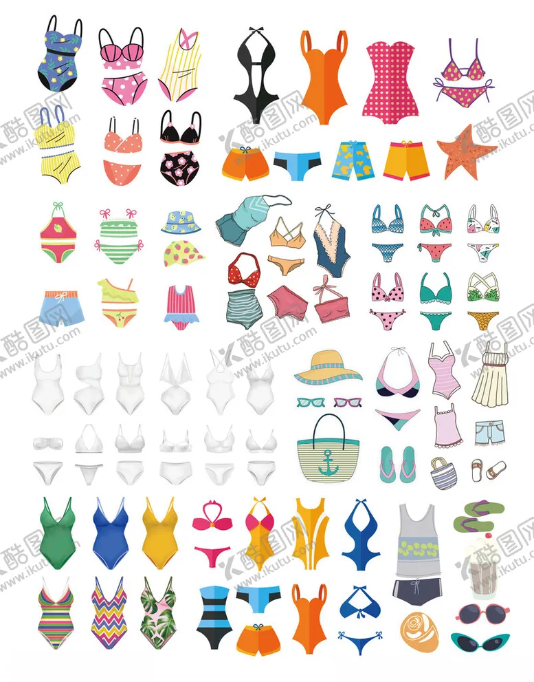 编号：44032311181932163939【酷图网】源文件下载-泳衣素材