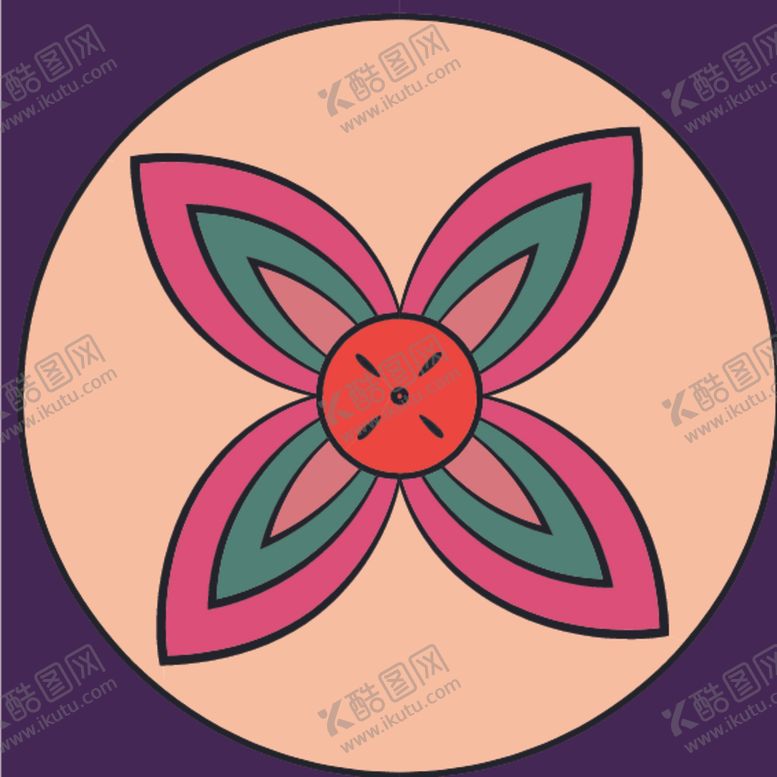 编号：56486709261234405598【酷图网】源文件下载-波西米亚风格花纹图案