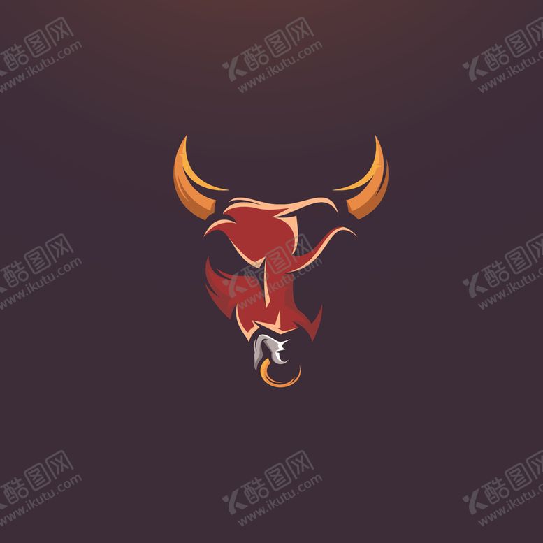 编号：60817210301014037611【酷图网】源文件下载-牛头标志