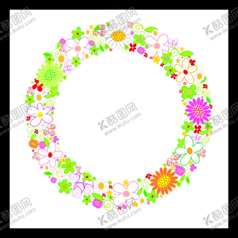 编号：53826810142030379415【酷图网】源文件下载-手绘花卉花朵