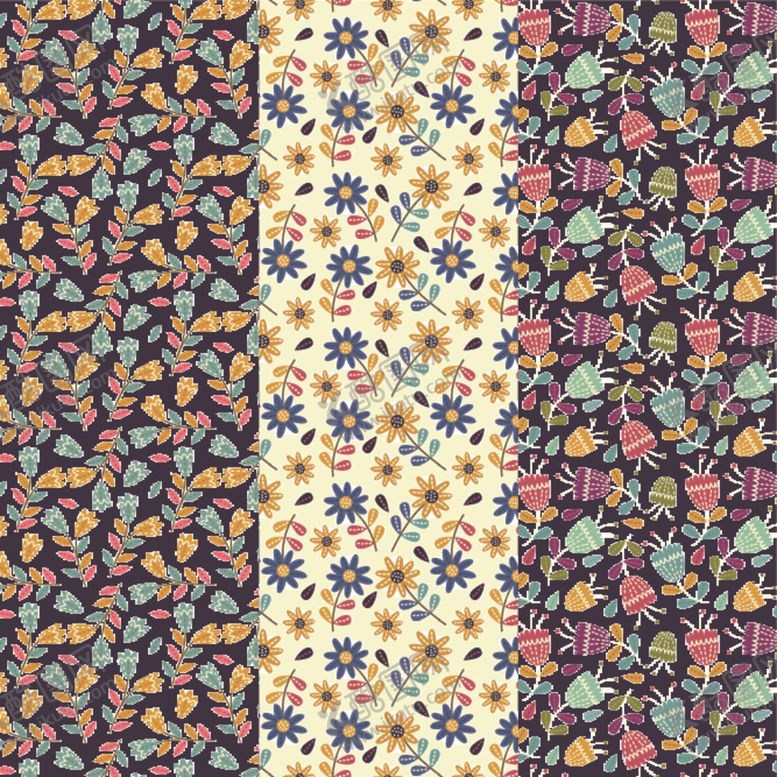 编号：27526310030258474595【酷图网】源文件下载-无缝花纹