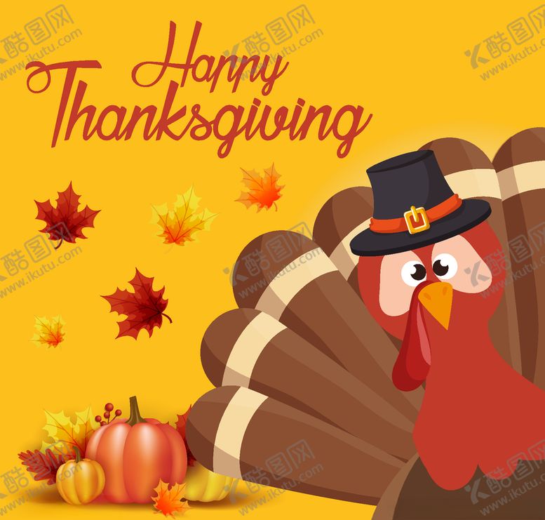 编号：99437909262306489364【酷图网】源文件下载-感恩节海报