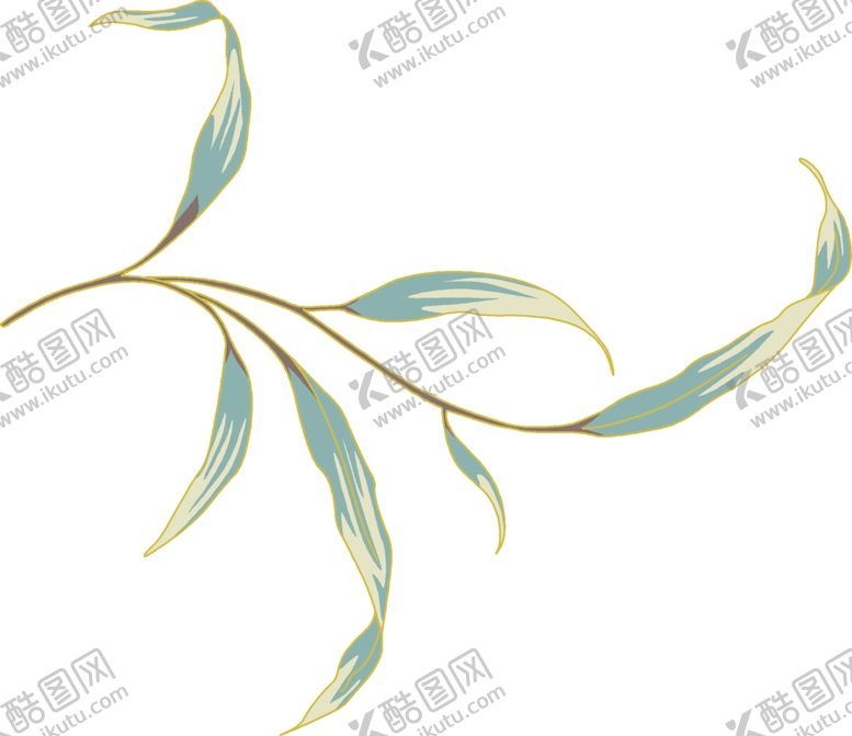 编号：23640505062040307423【酷图网】源文件下载-清新森系花枝