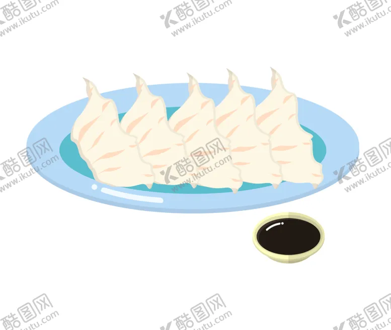 编号：30643306302119523053【酷图网】源文件下载-手绘饺子素材