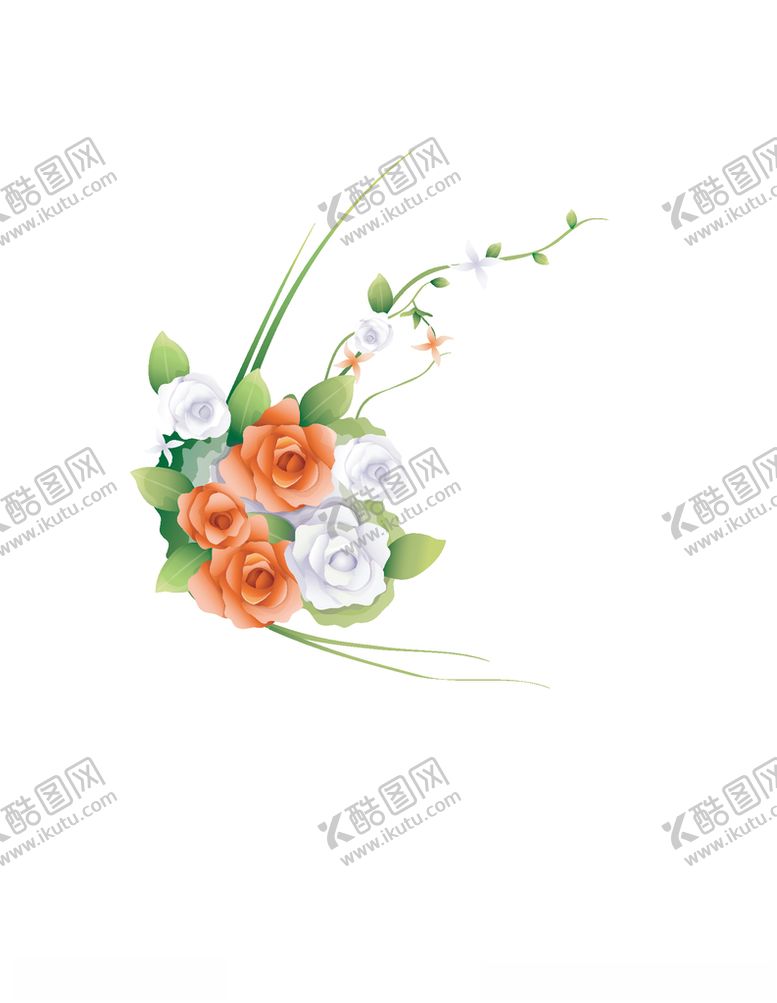 编号：23743910261058588771【酷图网】源文件下载-鲜花印花
