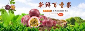 新鲜水果电商banner百香果