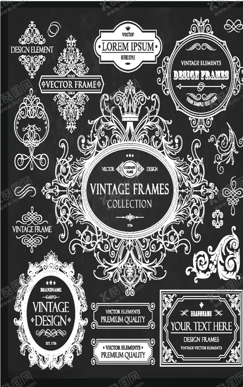 编号：90586009211112233076【酷图网】源文件下载-欧式花纹