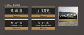 办公室门牌