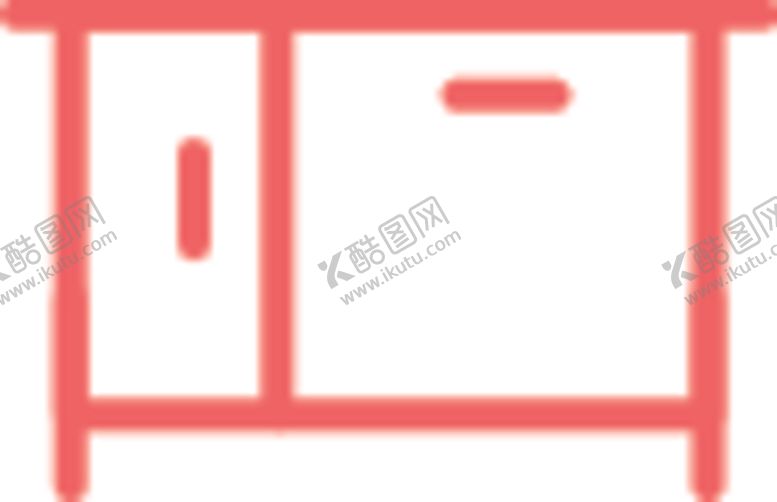 书桌吧台椅标志柜子