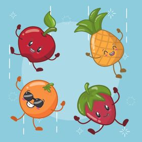 水果蔬菜展板新鲜新鲜绿色产品