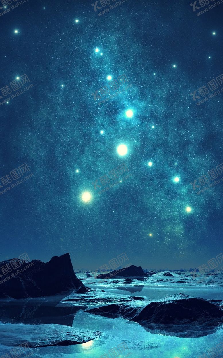 编号：90393712291829276962【酷图网】源文件下载-星空星云