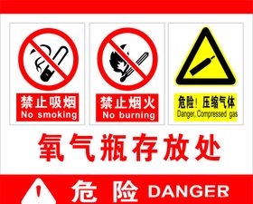 氧气瓶存放处