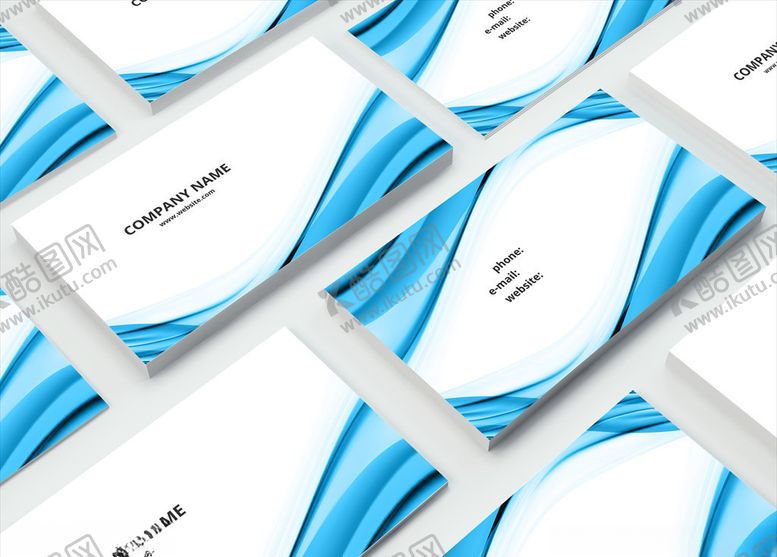 编号：27534509271053134500【酷图网】源文件下载-矢量名片模板