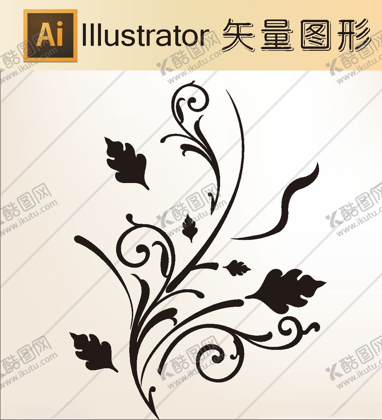 编号：41599507030604479918【酷图网】源文件下载-花草剪纸花草壁纸简洁手绘