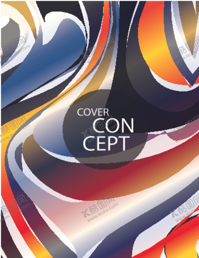 编号：61277110090943423656【酷图网】源文件下载-抽象色彩拼接海报