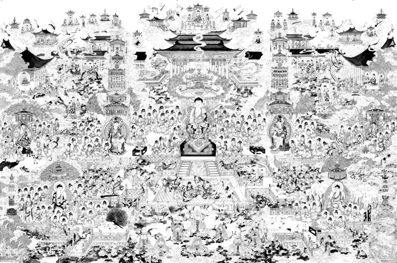 编号：75127010150306343075【酷图网】源文件下载-西方极乐世界