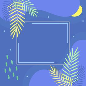 方形文艺海报