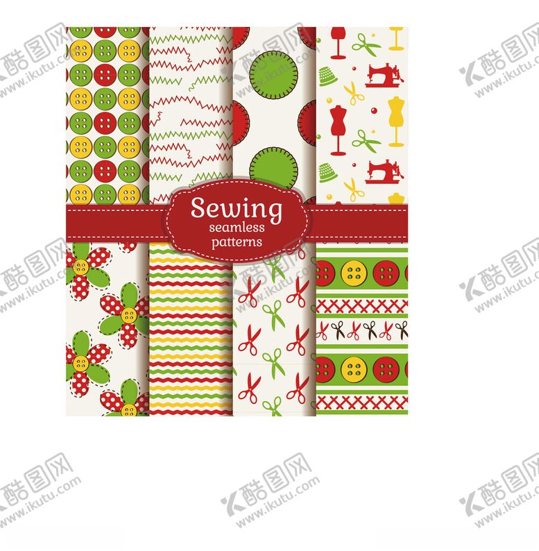 编号：21432711150007046126【酷图网】源文件下载-圣诞主题装饰纸套装