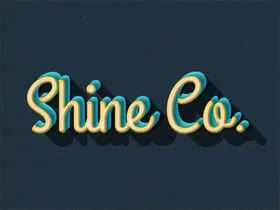 立体字样机