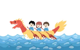 端午节竞赛水上娱乐娱乐项目划龙舟