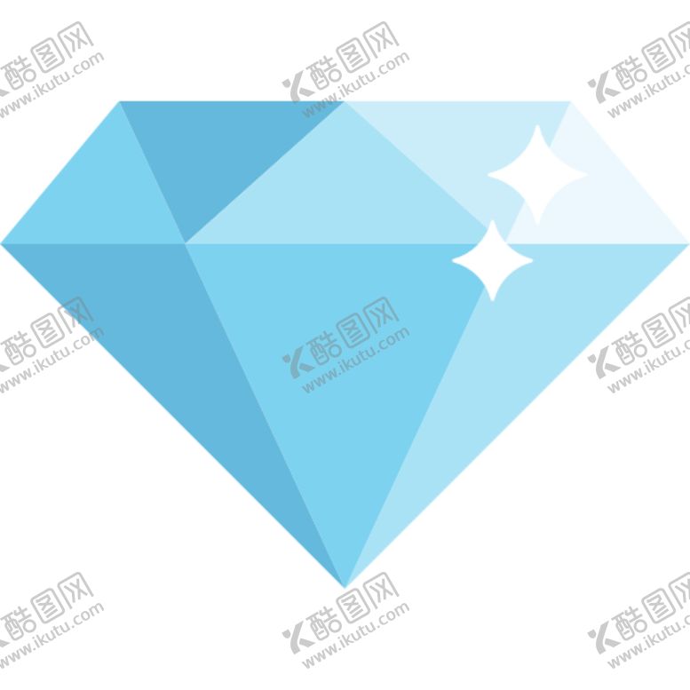 编号：34599309271544459556【酷图网】源文件下载-手绘钻石宝石水晶珠宝免扣素材