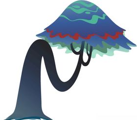 创意卡通大树