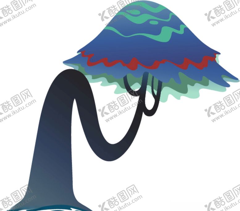 编号：95663205130541242360【酷图网】源文件下载-创意卡通大树