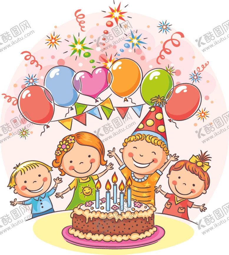 编号：66611503160648049820【酷图网】源文件下载-生日PARTY