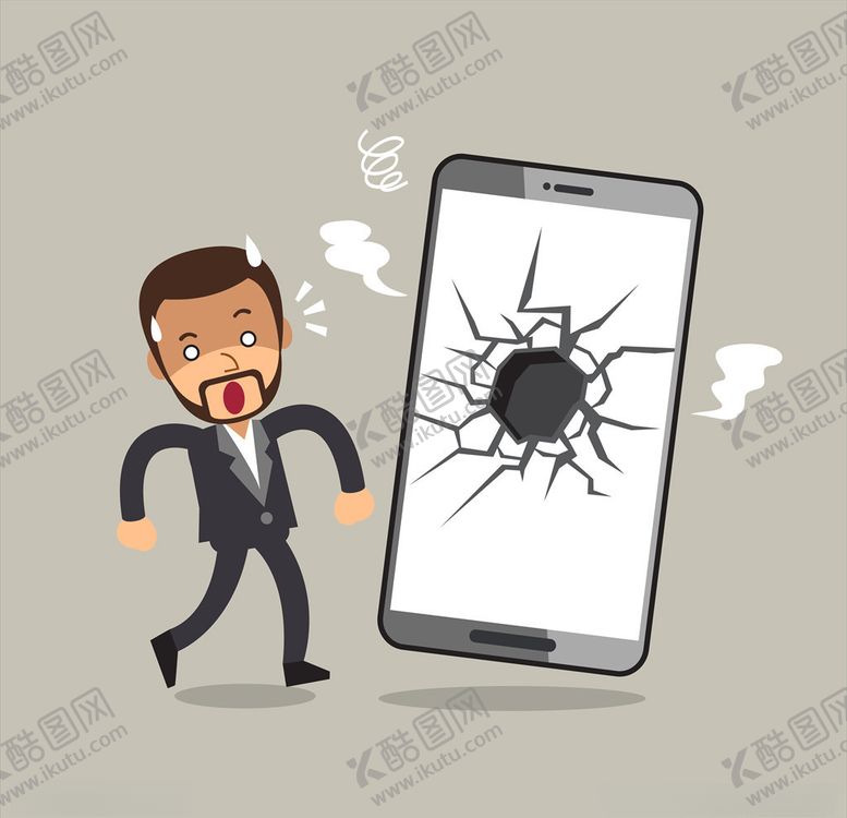 编号：58183809210611146440【酷图网】源文件下载-手机碎裂