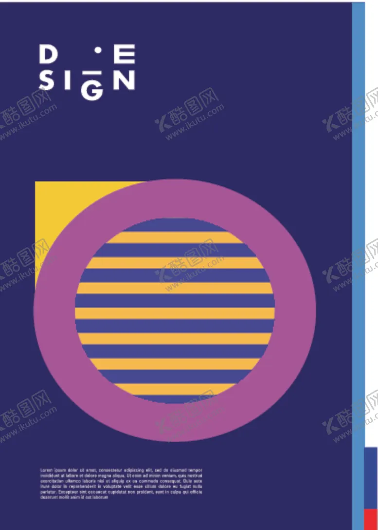 编号：48607206300300346768【酷图网】源文件下载-几何拼接创意海报图案