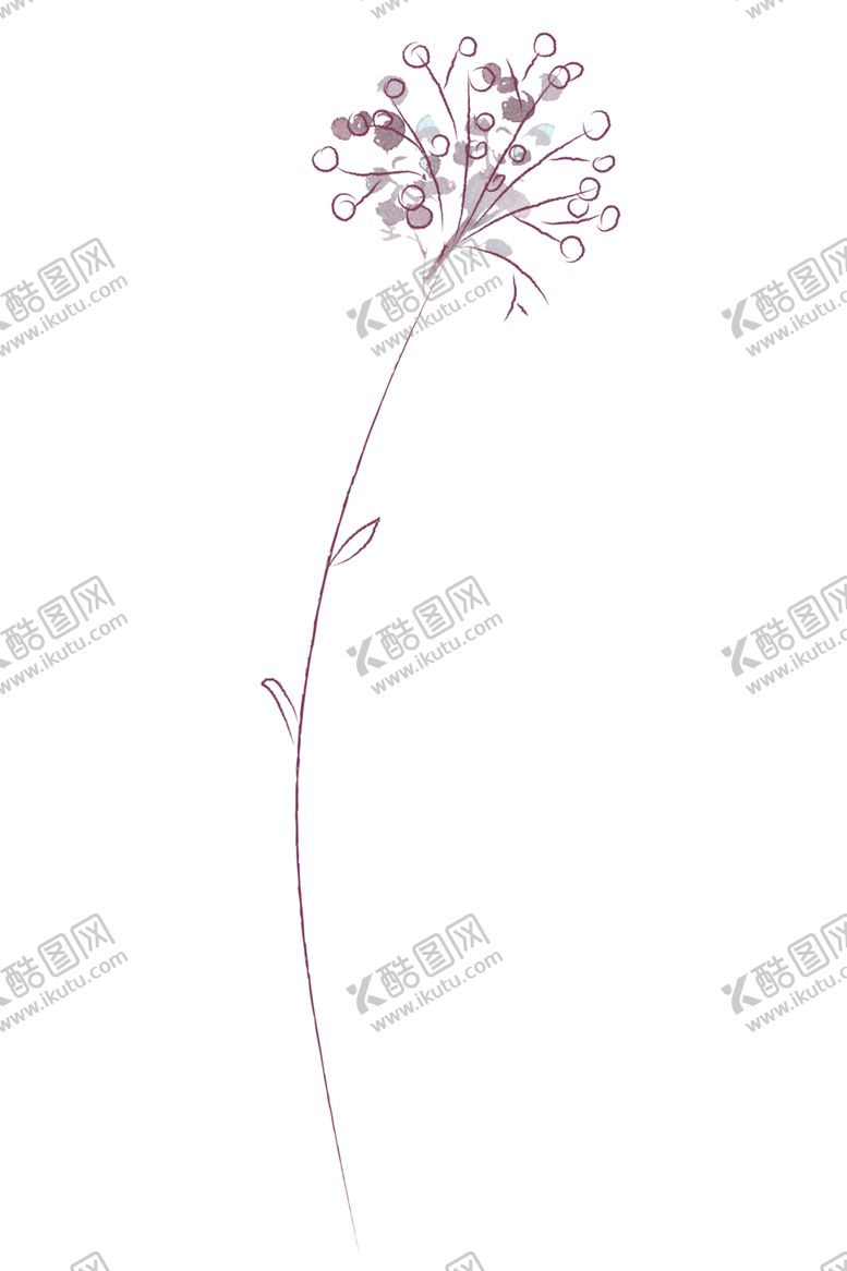 编号：58051909232109412971【酷图网】源文件下载-植物手绘水彩