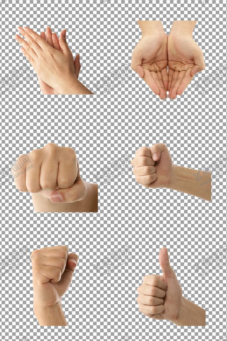 编号：71949010050156557665【酷图网】源文件下载-手势