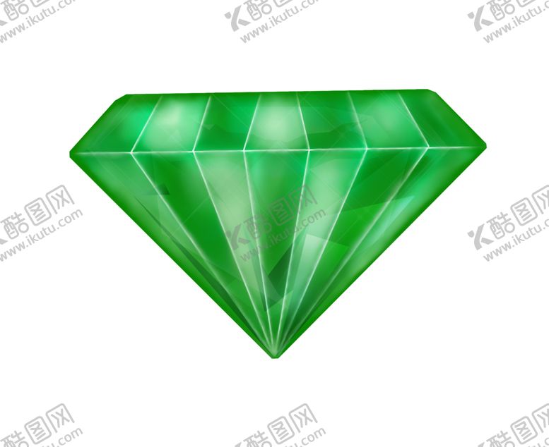 编号：72735407070201438065【酷图网】源文件下载-手绘钻石宝石水晶珠宝免扣素材