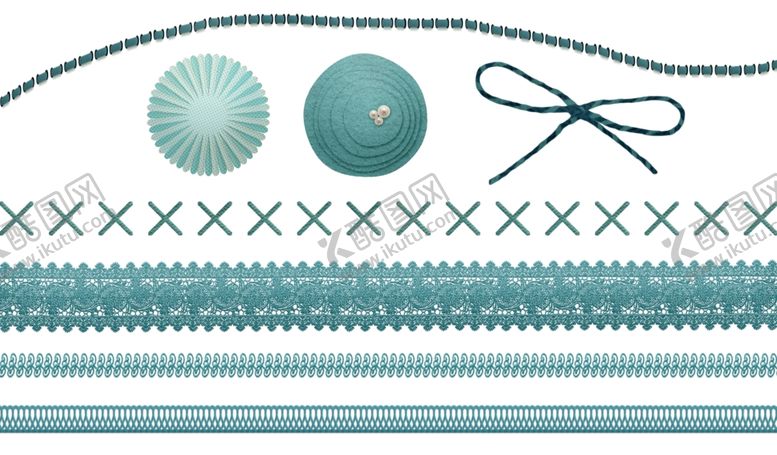 编号：46403311011729026340【酷图网】源文件下载-蕾丝边线边框