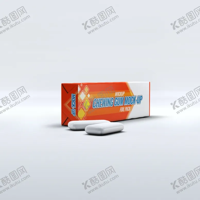 编号：50735401240324121265【酷图网】源文件下载-口香糖外包装盒