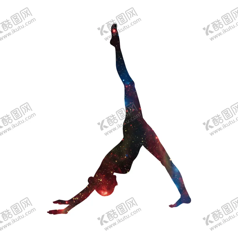 编号：65275204221458128307【酷图网】源文件下载-瑜咖剪影