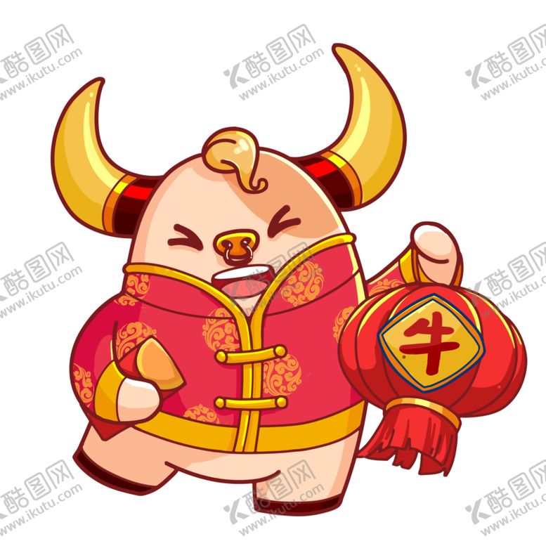 编号：90622904241743296014【酷图网】源文件下载-卡通牛形象